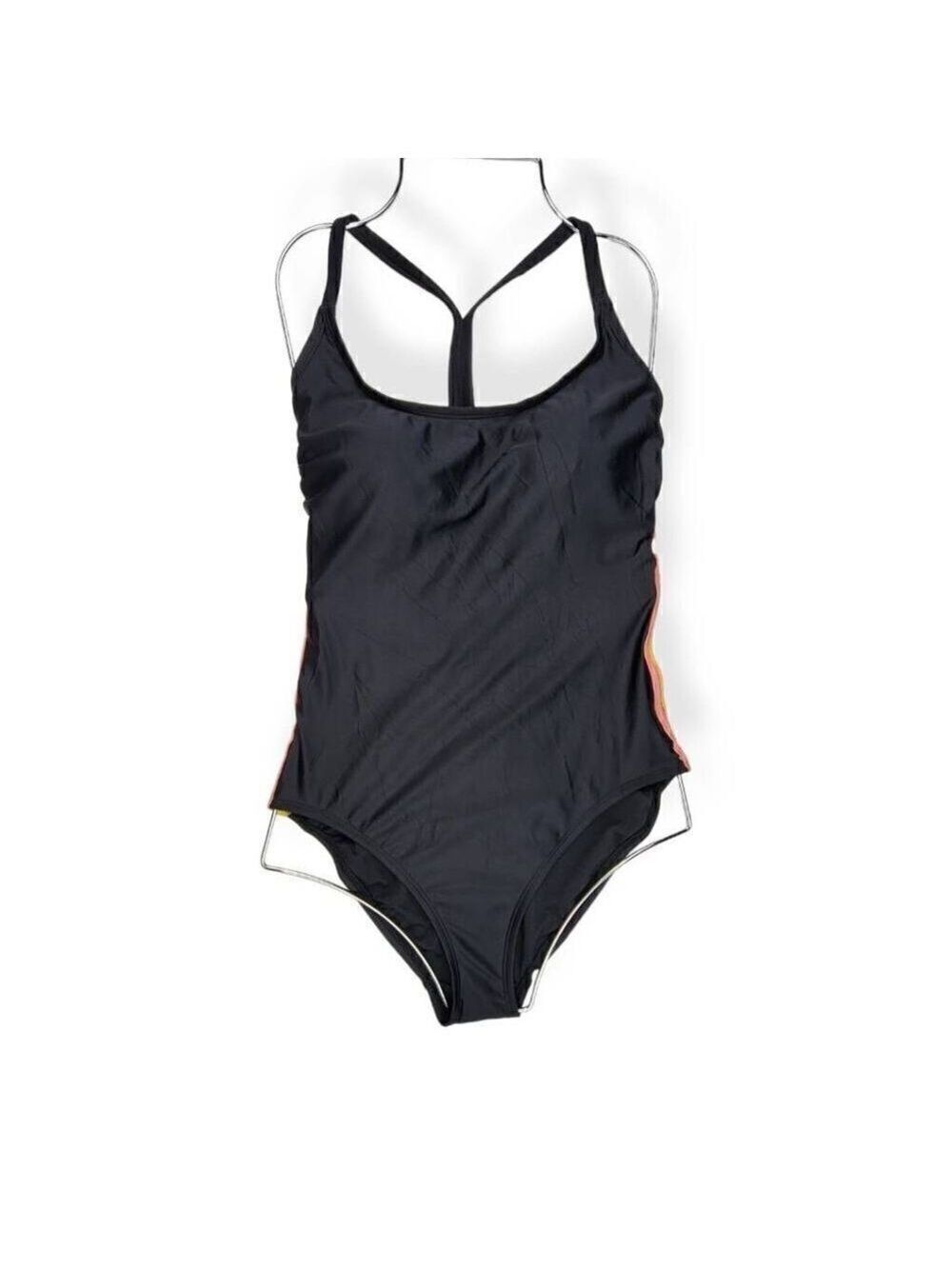 All In Motion Black Medium Coverage One piece Swimsuit Medium 8-10